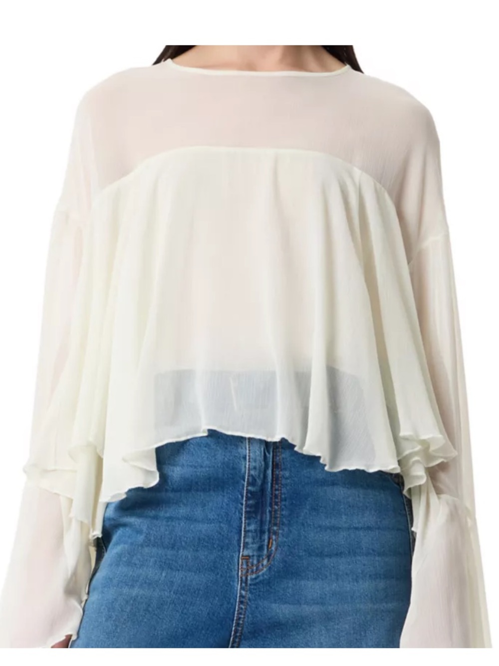 Robert Rodriguez Cream Blouse